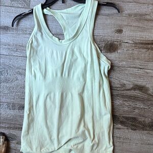 Light Green Sleeveless Tank Top